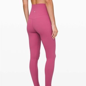 PINK LULULEMON ALIGN LEGGINGS